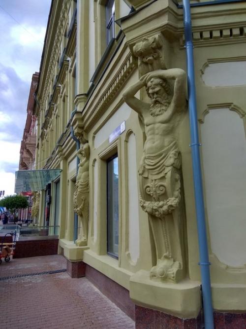 Доходный дом купца Е. Е. Пальцева, ул. большая покровская, 21/5. 03 Доходный дом купца Е. Е. Пальцева, ул. большая покровская, 21/5. 03