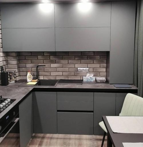 Закончили ремонт на кухне. 02