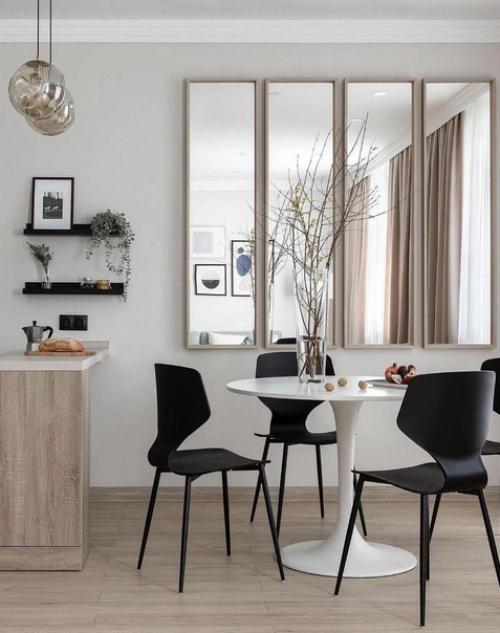 Стильная квартира. В спокойных оттенках. 01