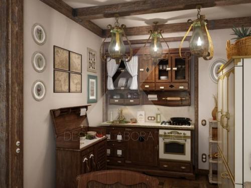 Дизайн - проект трехкомнатной квартиры (126 м. кв) в Нижневартовске. 04