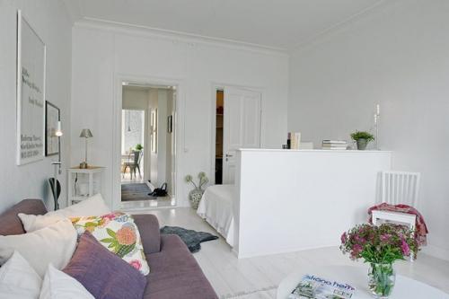 Приятная однокомнатная квартира в Швеции. 02 Приятная однокомнатная квартира в Швеции. 02