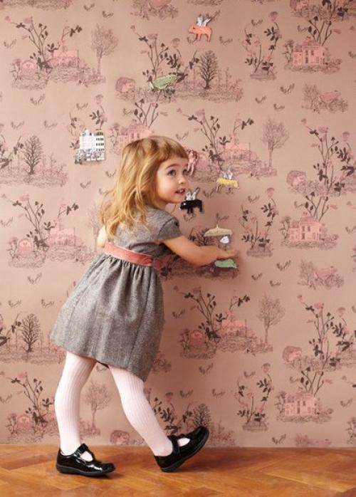 Оригинальные обои для детской комнаты? 08