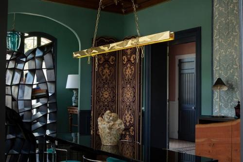 Домдизайнера. Французский дизайнер интерьеров Пьер гоналон живет в потрясающем доме в иль - де - Франс. 07