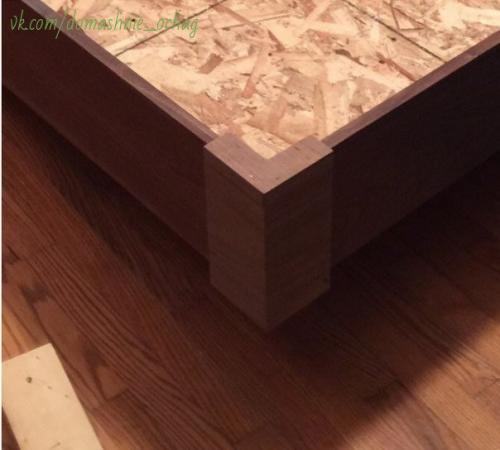 Парящая кровать своими руками. 05