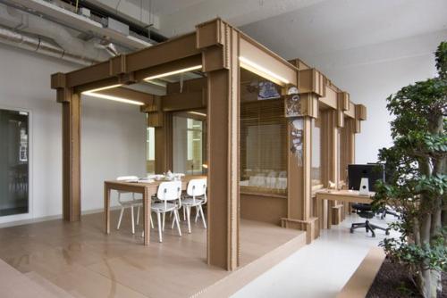 Картонный офис рекламного агентства Nothing из Амстердама! 05