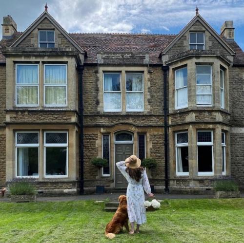 Старинный викторианский дом с элегантным классическим интерьером в сельской местности на юго-западе Англии. 09