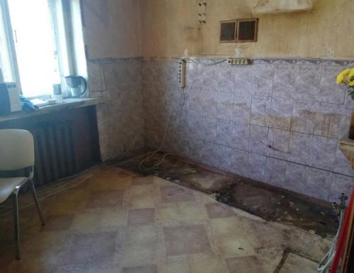 Процесс ремонта кухни. 02