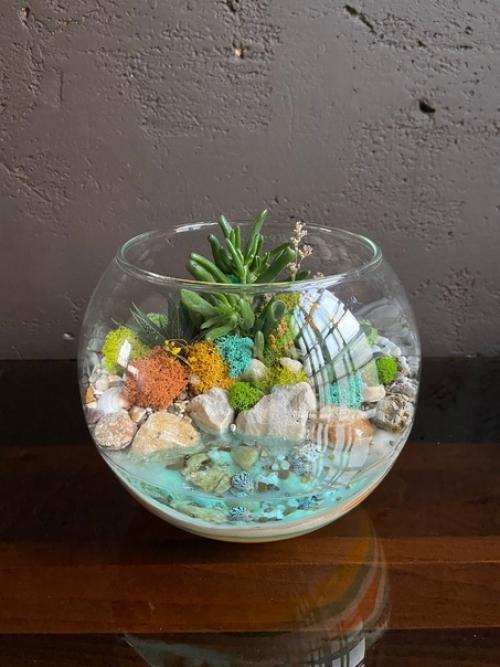 Флорариумы по заказу соберем. 06