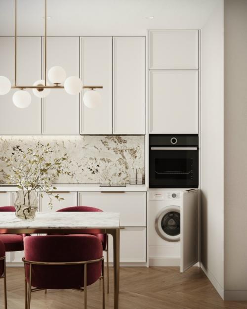 Проект 1-комнатной квартиры 40 м 2 в ЖК самоцветы в Саранске. 01