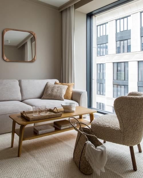 Дизайн 1-комнатной квартиры 50 кв. 01