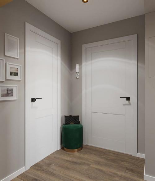 Стильный интерьер прихожей. 04