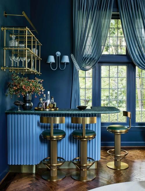 Синий в деталях: тридцать четыре комнаты дома в вирджинии. 02