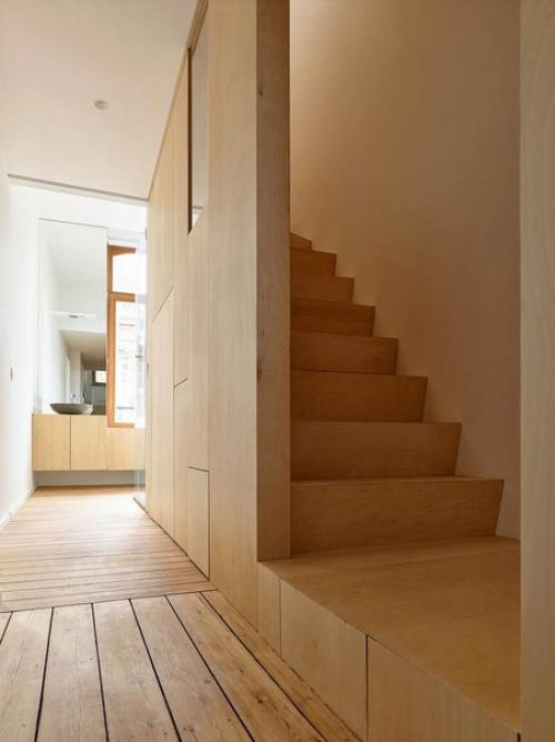 Часть 1. обновление террасного дома (Terraced - House Renovation) в Бельгии от Edouard Brunet и Francois Martens. 09