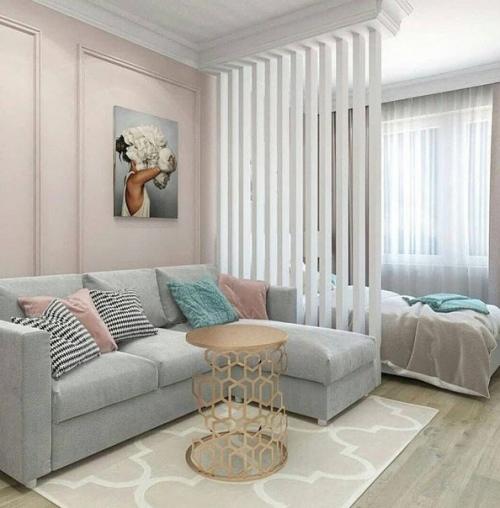 Интерьер в светлых оттенках. 02