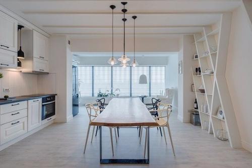 Современная квартира, интерьер которой разработан студией I Love Colours. 03