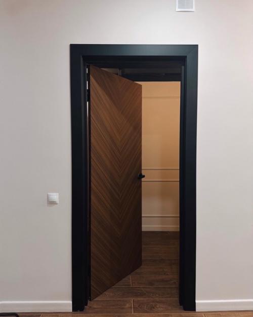 Как говорится, не отходя от кассы, после недавнего обзора интерьера квартиры с моделью шале, мы показываем фотоотчет нового завершенного объекта. 04