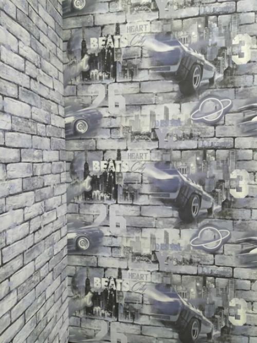 Данные обои под кирпич бомба. 03