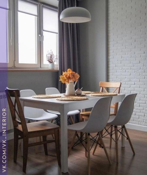 Просторная квартира. В светлых оттенках. 02