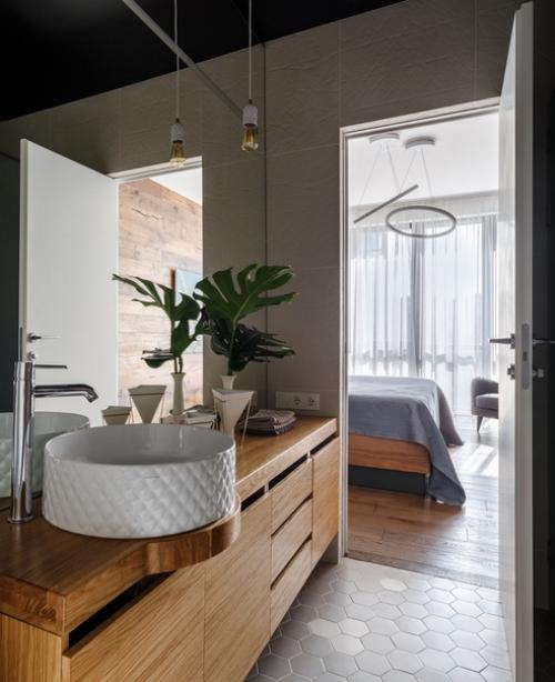 Монохромный лофт для яркой девушки ч. 2. 02