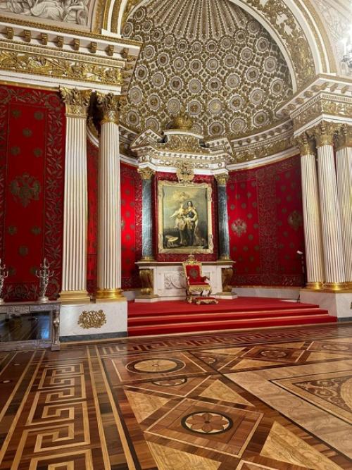 Эрмитаж - золото, мрамор и другие сокровища дворцовых интерьеров. 03