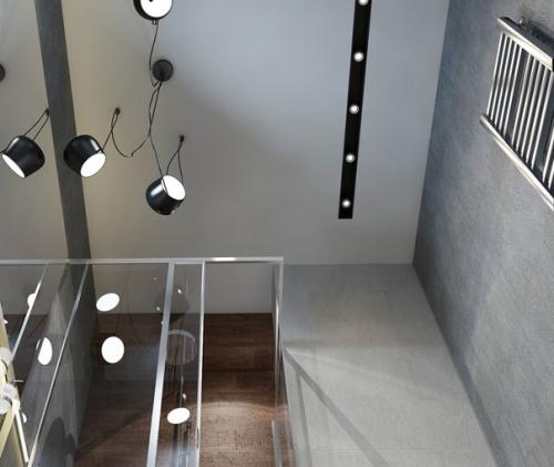 Современный брутальный интерьер квартиры - студии площадью около 30 кв. 09