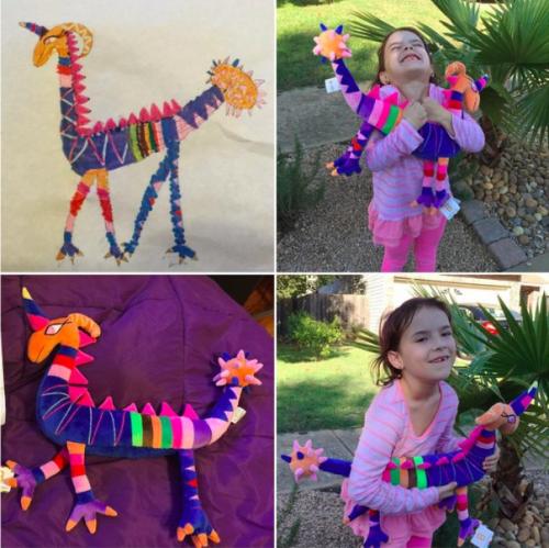 Что можно сделать из детских рисунков? 03