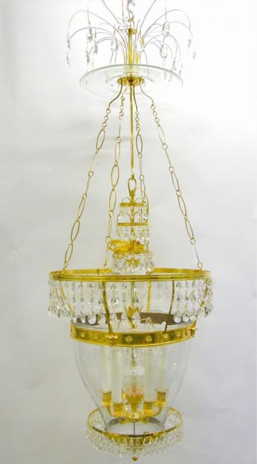 Реставрация.  Осветительные приборы в александровском дворце. 04