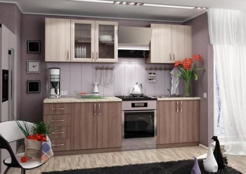 Как грамотно и со вкусом обставить маленькую кухню? 04