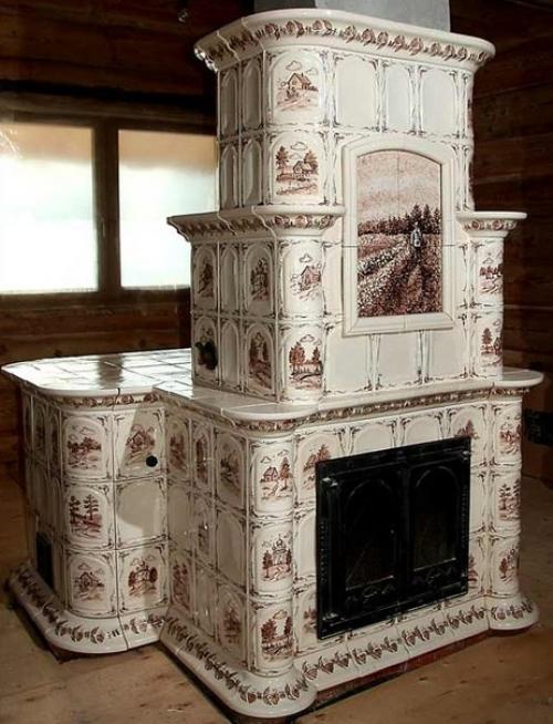 Русские изразцовые печи - история и современность. 08