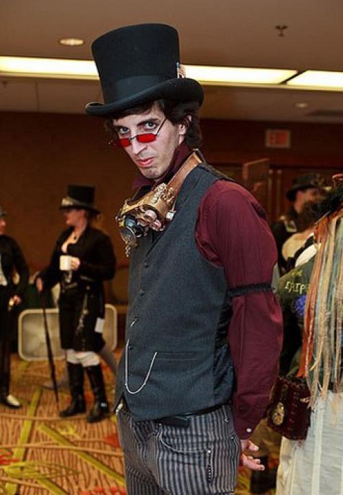 Стимпанк (или паропанк) - современный стиль, базирующийся на особом направлении научной фантастики. 04