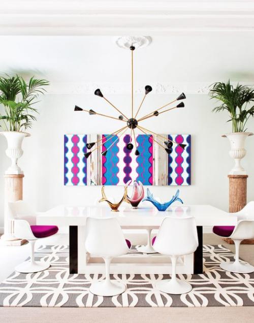 Чистая эклектика: яркая и необычная квартира в Мадриде. 01