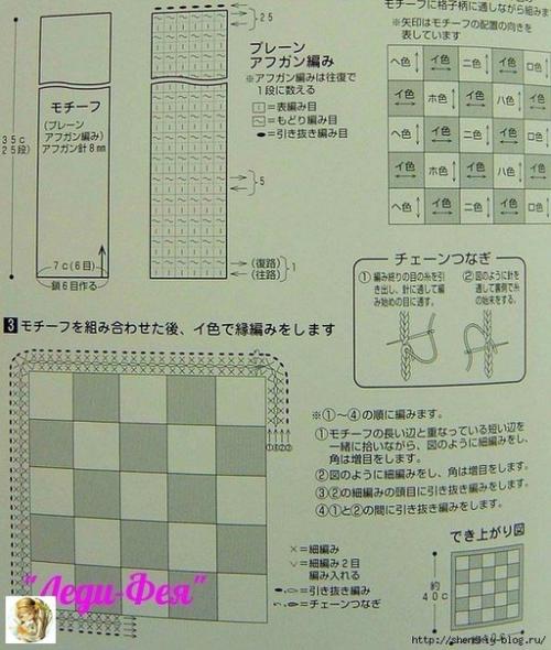 5 красивых ковриков для дома - мы вяжем крючком! 04