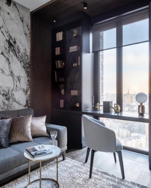 Заказчик, молодой мужчина, приобрел квартиру в ЖК Пресня Сити. 05