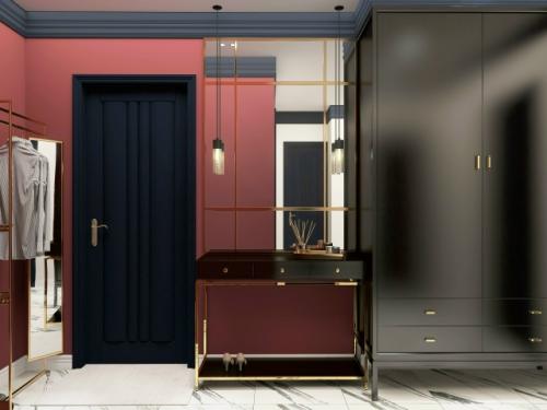 Готовый дизайн - проект 2- комнатная квартира в стиле Ар - Деко. 03 Готовый дизайн - проект 2- комнатная квартира в стиле Ар - Деко. 03