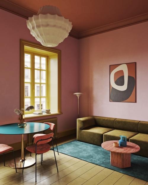 Очень … ну просто очень специфический дизайн интерьера кухни. 02