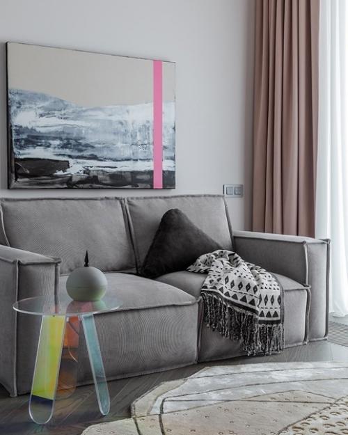 Светлана Васильева и Евгений носков спроектировали квартиру для активной девушки, увлеченной современным искусством и модой. 05