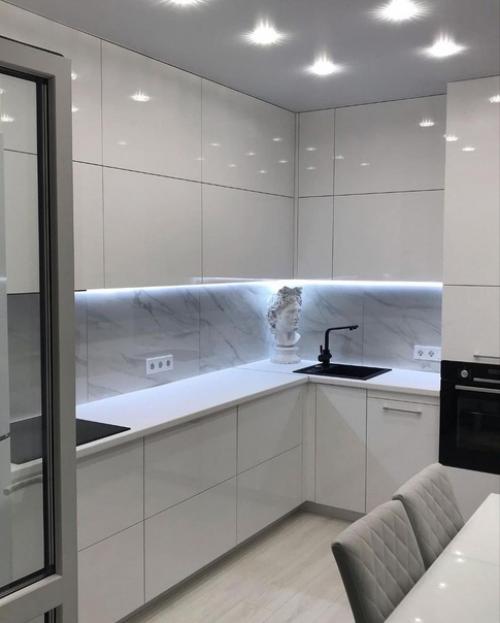 Кухня готовa.  Современный интерьер без ярких aкцентов. 06