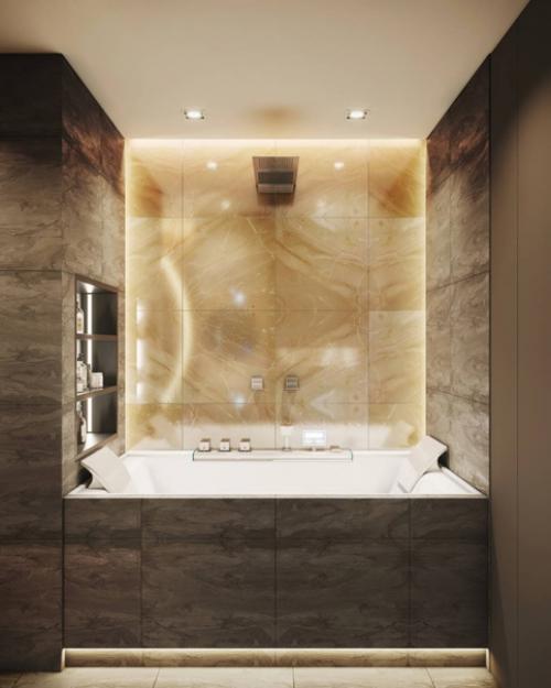 Дизайнеры Mossebo создали уникальный интерьер в современном стиле для девушки - руководителя PR - отдела в крупной международной компании. 08