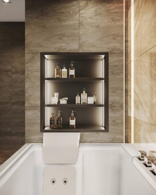 Дизайнеры Mossebo создали уникальный интерьер в современном стиле для девушки - руководителя PR - отдела в крупной международной компании. 07