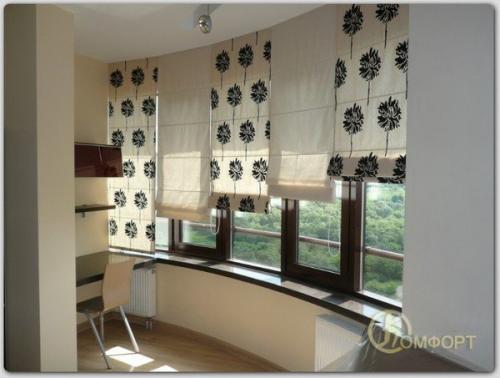 Как сшить римские шторы - пошаговое руководство. 04