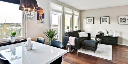 Дизайн интерьера одно - комнатной квартиры студии. 01