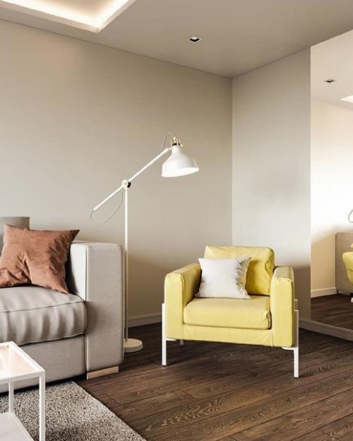 Какой вариант оформления гостиной вам понравился: 1, 2 или 3. 07