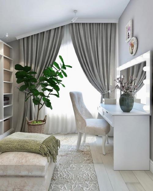 Что может быть лучше спальни с собственной гардеробной как вам эта красота. 01