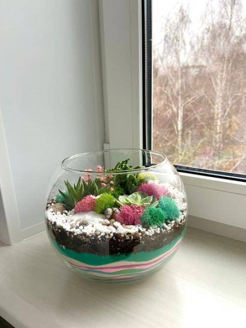 Флорариумы по заказу соберем. 03