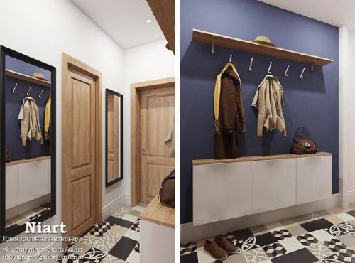 Как обустроить дизайн маленькой квартиры 19 кв. 08