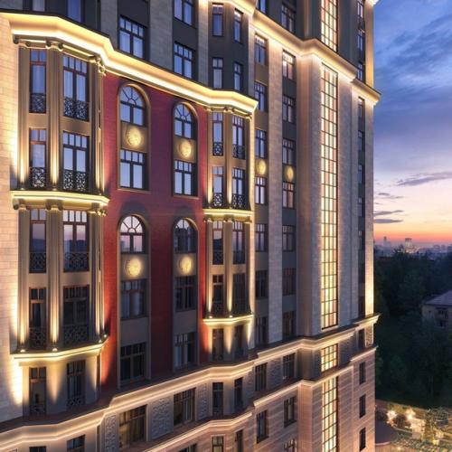 Знакомлю вас с ЖК Булычёв, а именно с проектным решением дома бутик - класса. 01