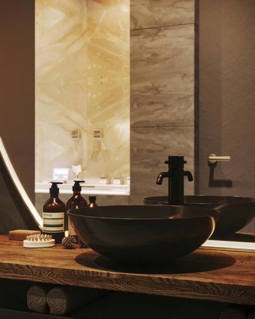 Дизайнеры Mossebo создали уникальный интерьер в современном стиле для девушки - руководителя PR - отдела в крупной международной компании. 09