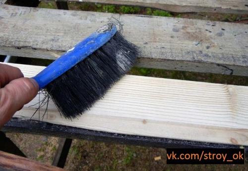 Как состарить дерево или мебель своими руками? 02