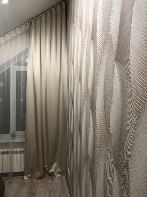 В этом проекте у нас стояла задача одеть три скошенных окна в трёх спальнях. 04