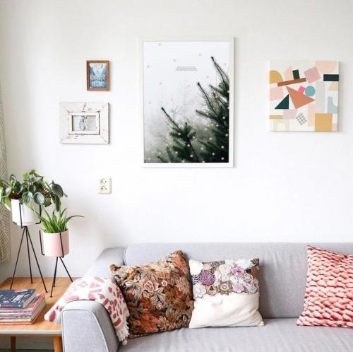 Минималистичные идеи сдержанного, но при этом атмосферного зимнего декора. 04